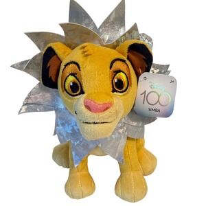 SIMBA Disney 100 Years of Wonder Lion King Plush Toy Limited Edition 8" NWT NEW